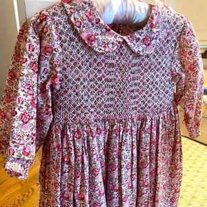 Liberty Print Long Sleeve Dress